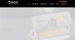 Desktop Screenshot of novamedmarket.com
